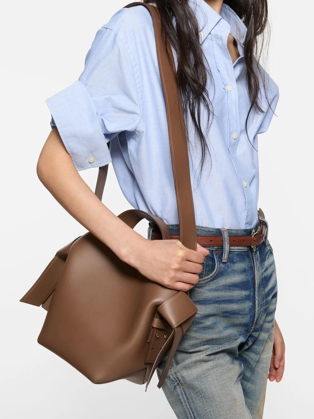 ACNE MUSUBI MINI SHOULDER BAG
